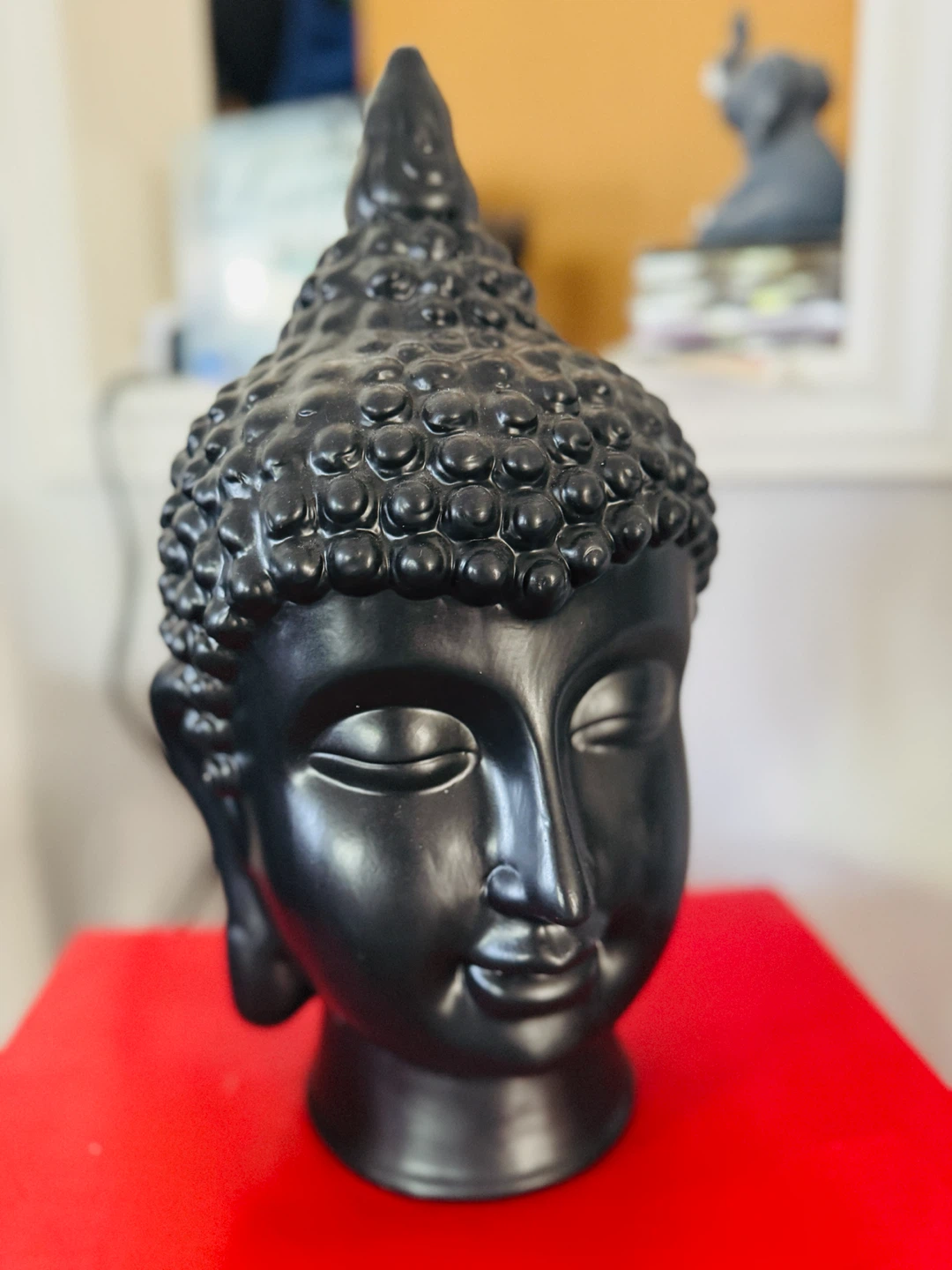 Buddha Head Decor (black) - photo 2