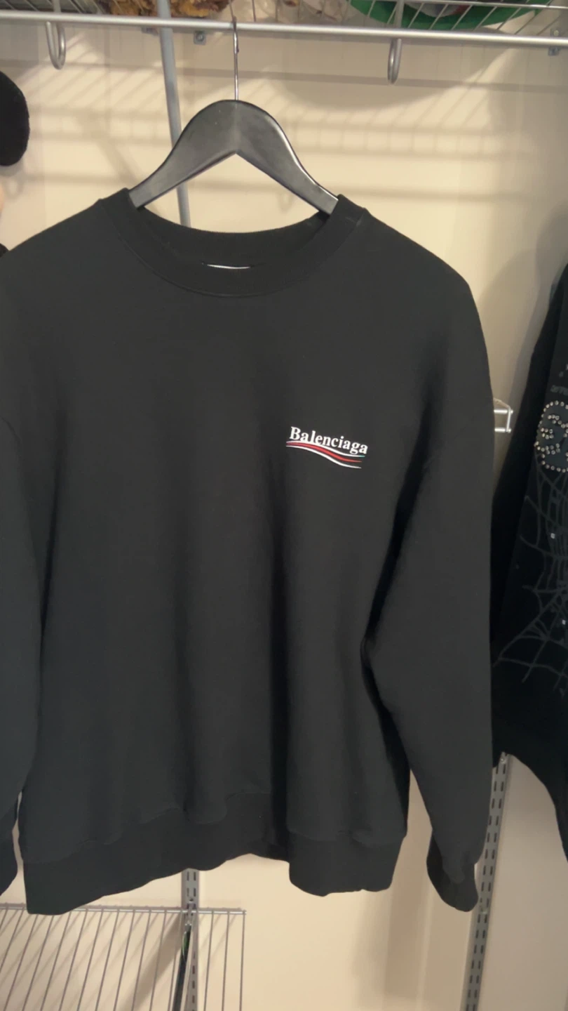Balenciaga political campaign long sleeve