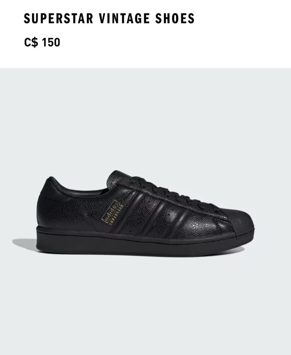 Brand New Without Tags Vintage Adidas Superstars