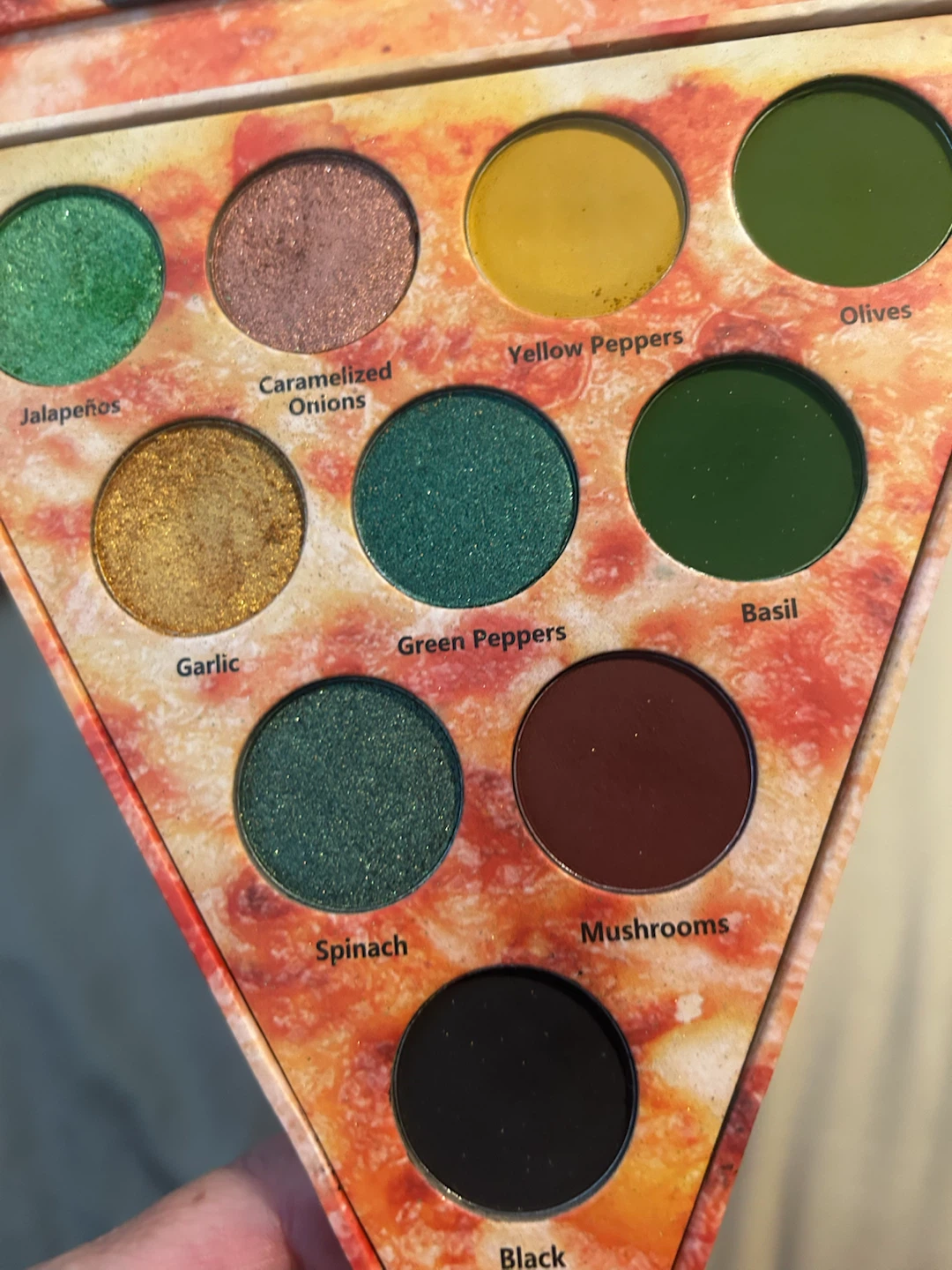 Glamlite Pizza Veggie Lovers Eyeshadow Palette - photo 3