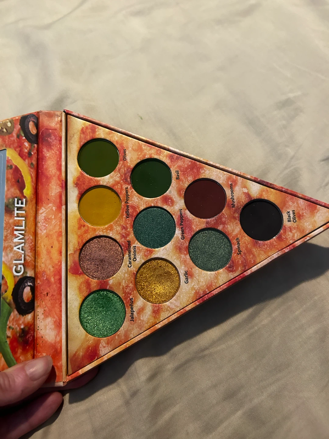 Glamlite Pizza Veggie Lovers Eyeshadow Palette - photo 5