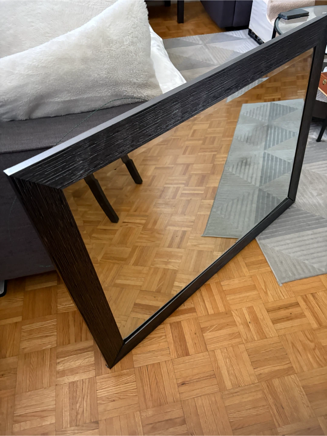 Large Framed Mirror - photo 2