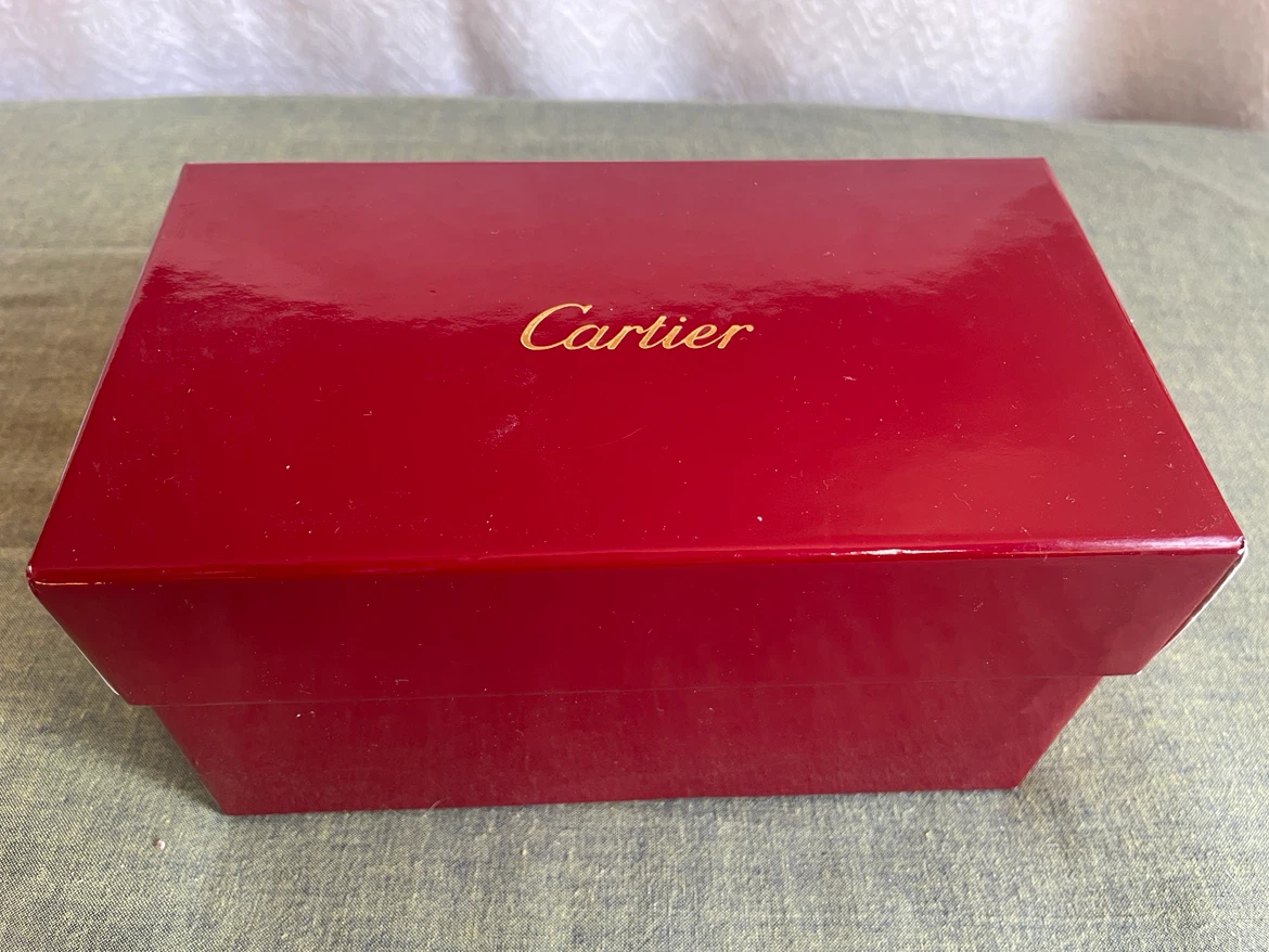 Cartier Crystal Tumbler/Vase with Box