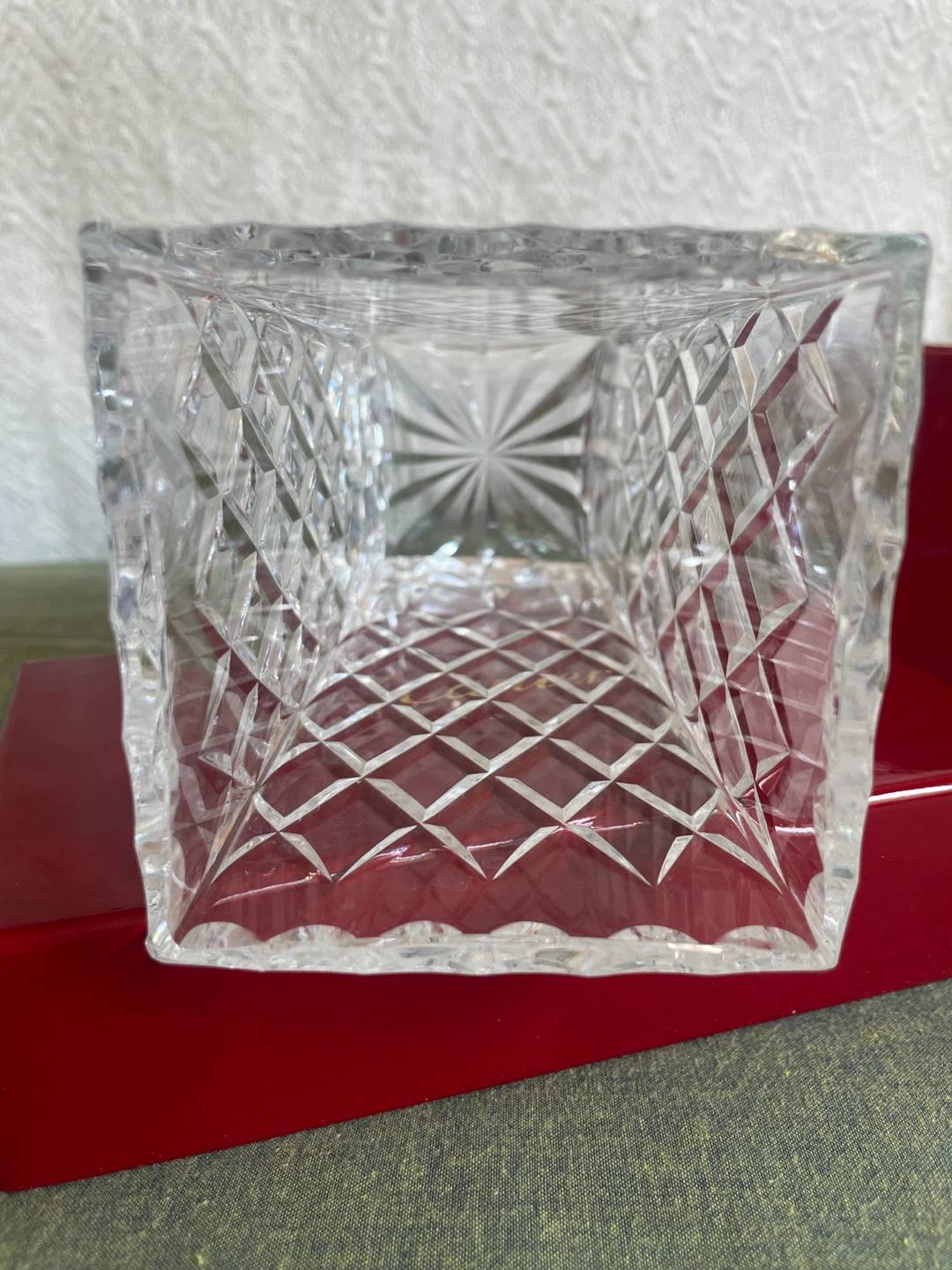Cartier Crystal Tumbler/Vase with Box - photo 3