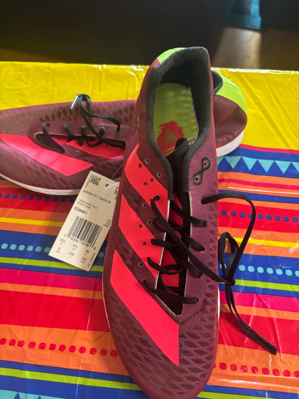 Adidas Adizero XC Sprint Track Spikes - US 6