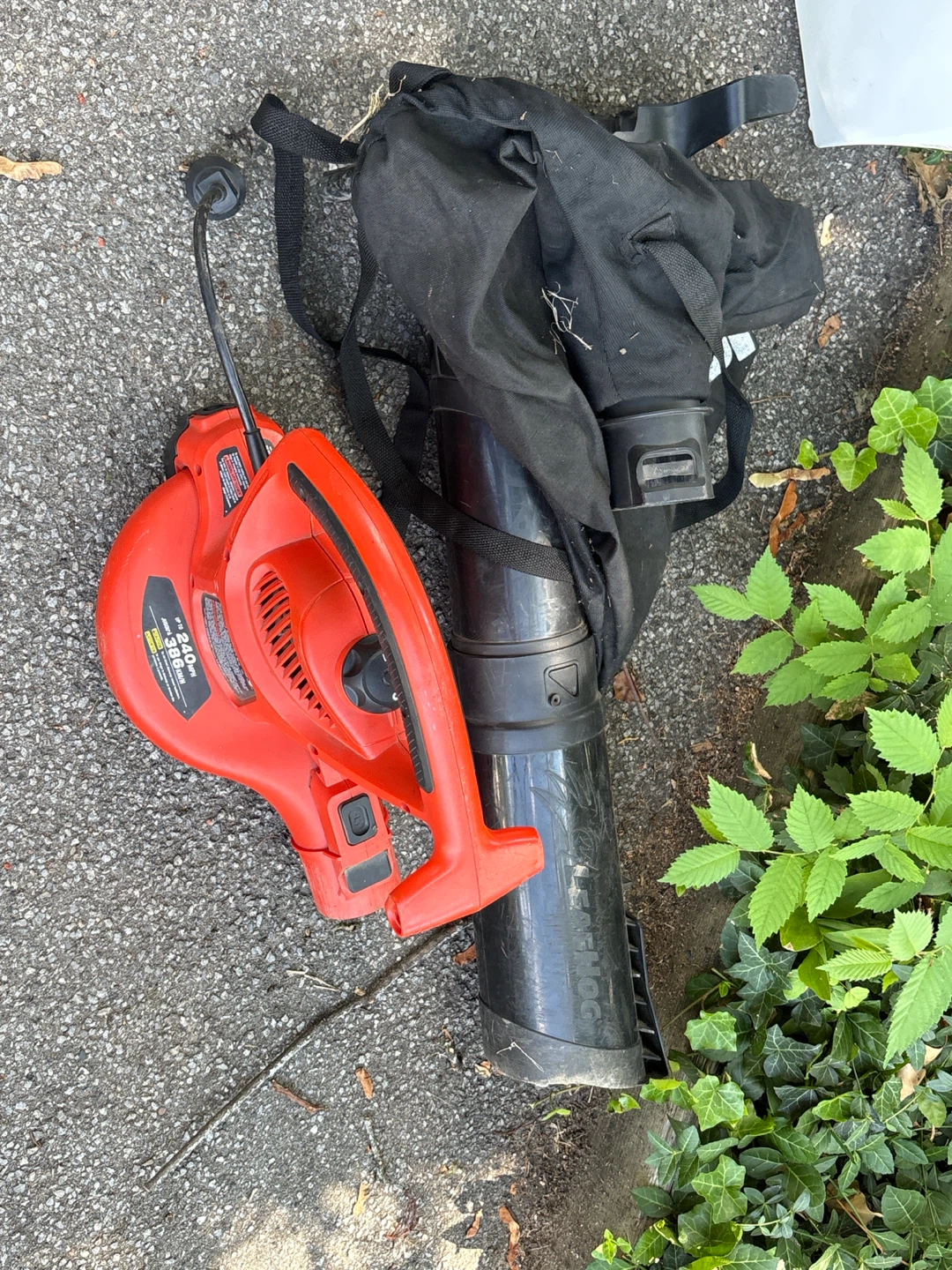 Black+Decker Blower/Vacuum