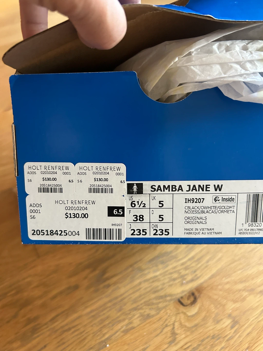 Adidas Samba Jane W Shoes Size 6.5