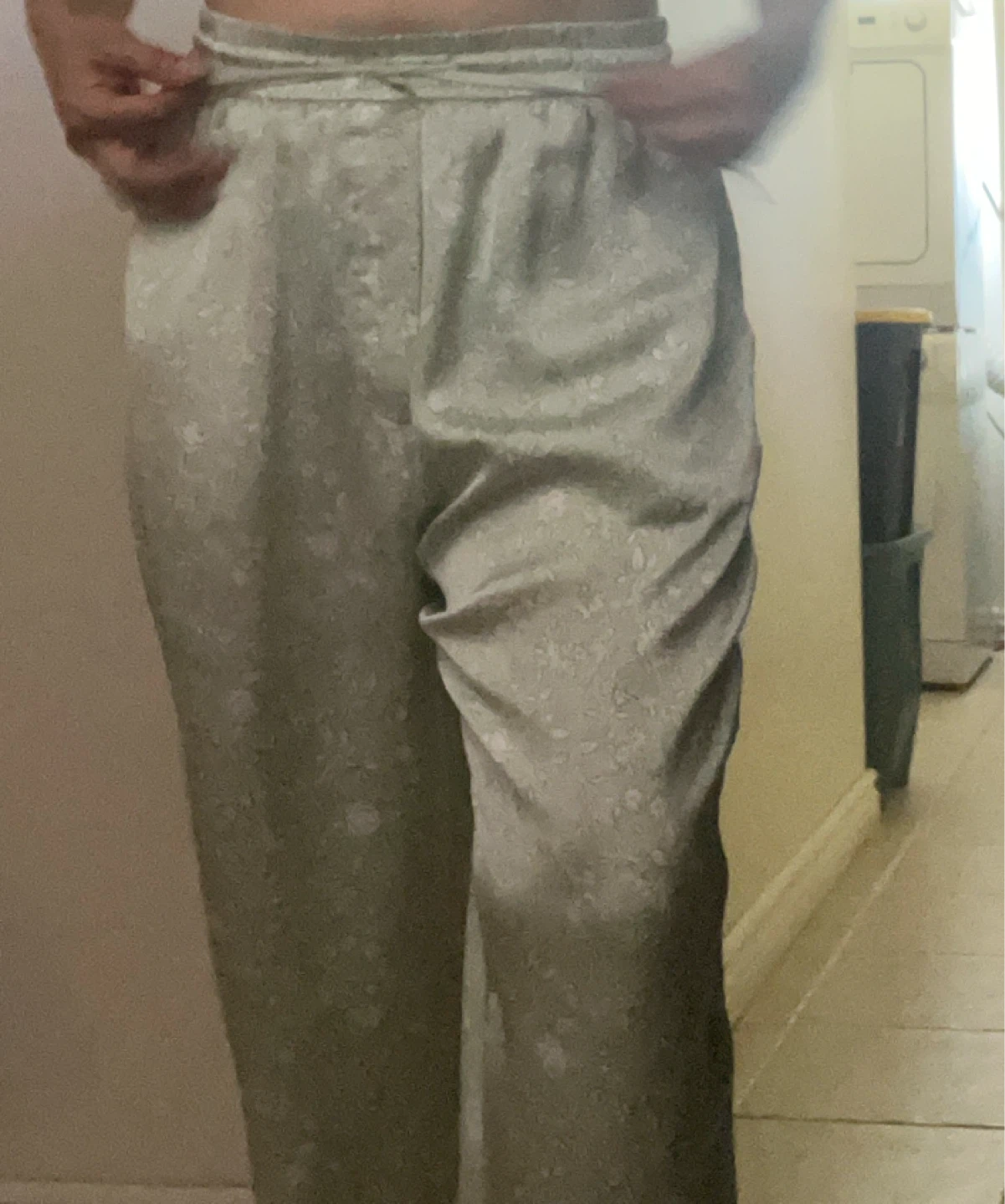 Zara Satin Jogger-Style Pants – Size L - photo 2