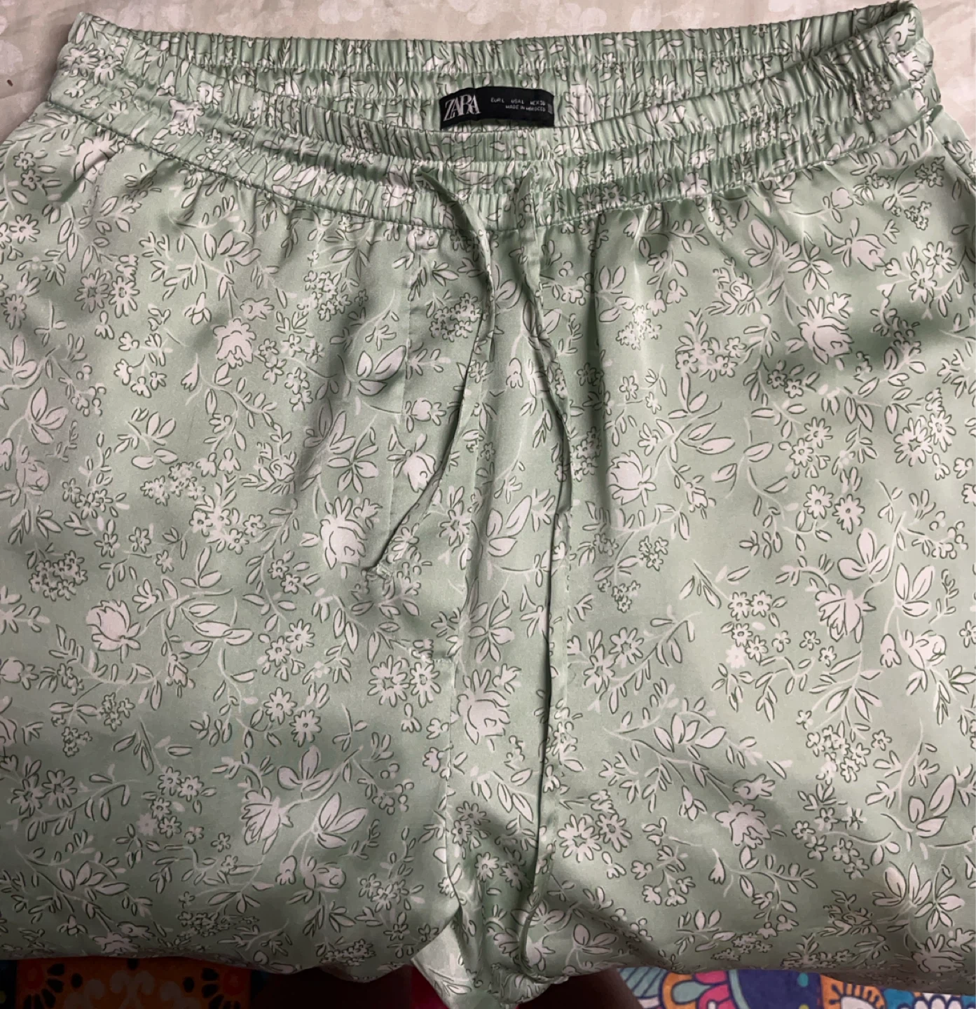 Zara Satin Jogger-Style Pants – Size L - photo 5