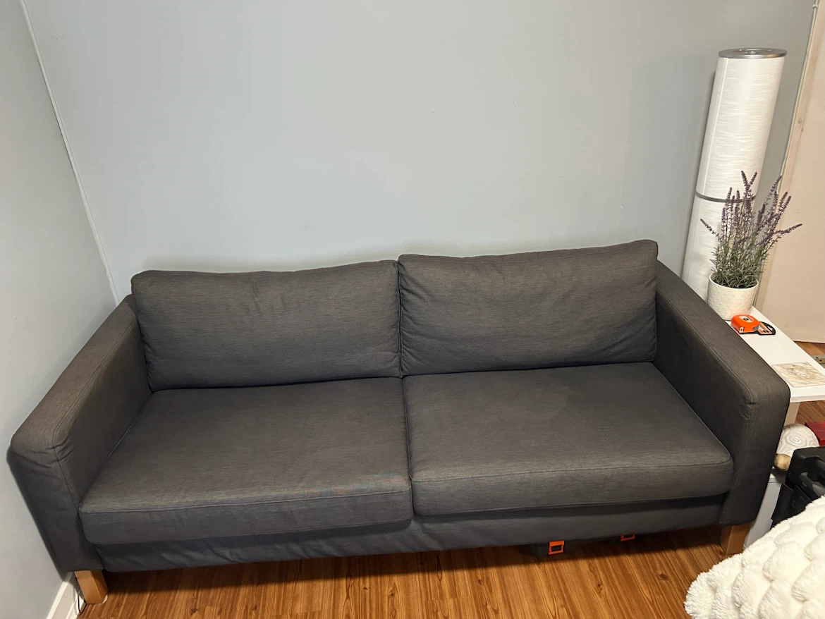 Grey Ikea Couch - Karlstad - photo 3
