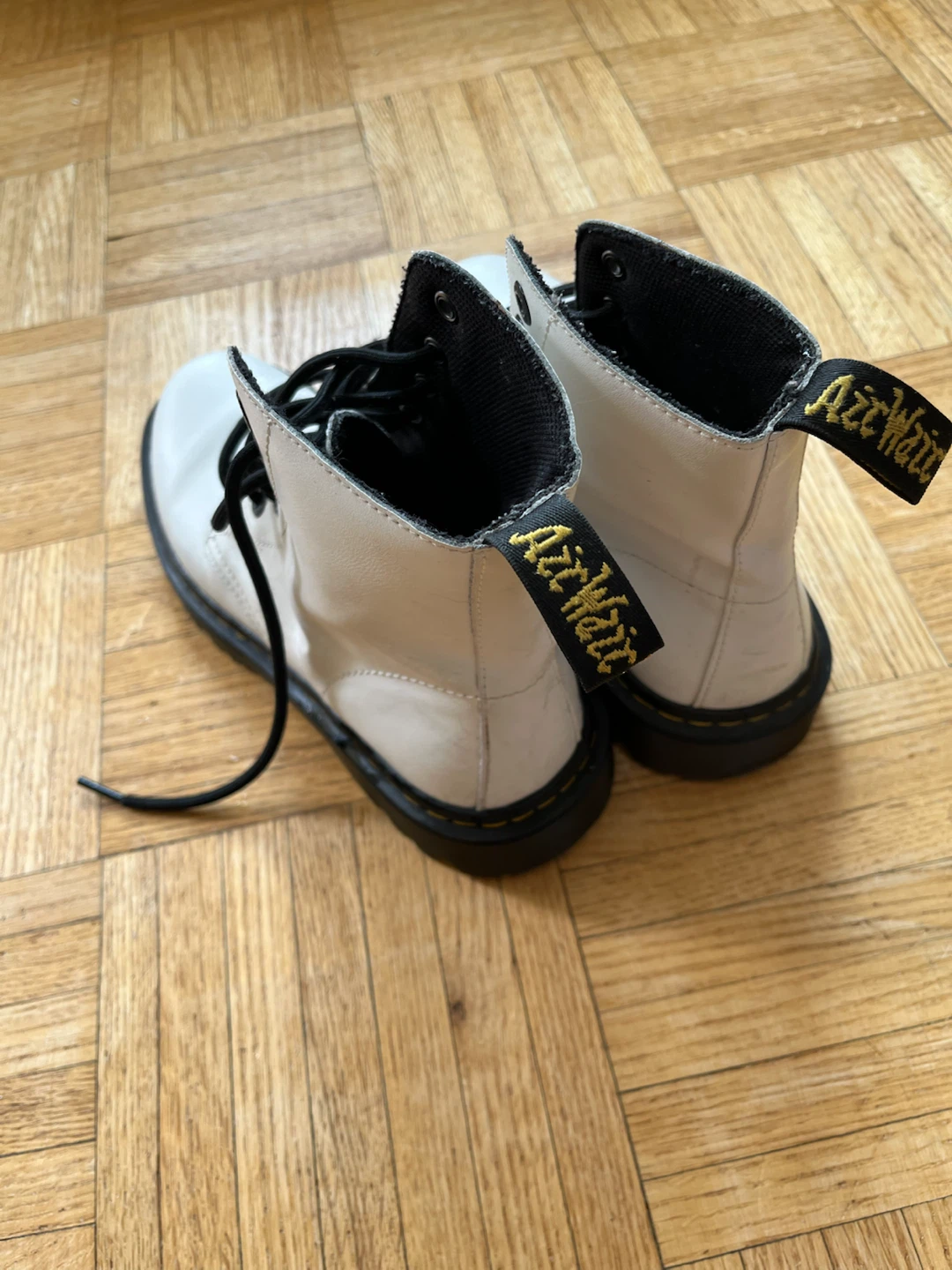 Dr. Martens White Boots - photo 2