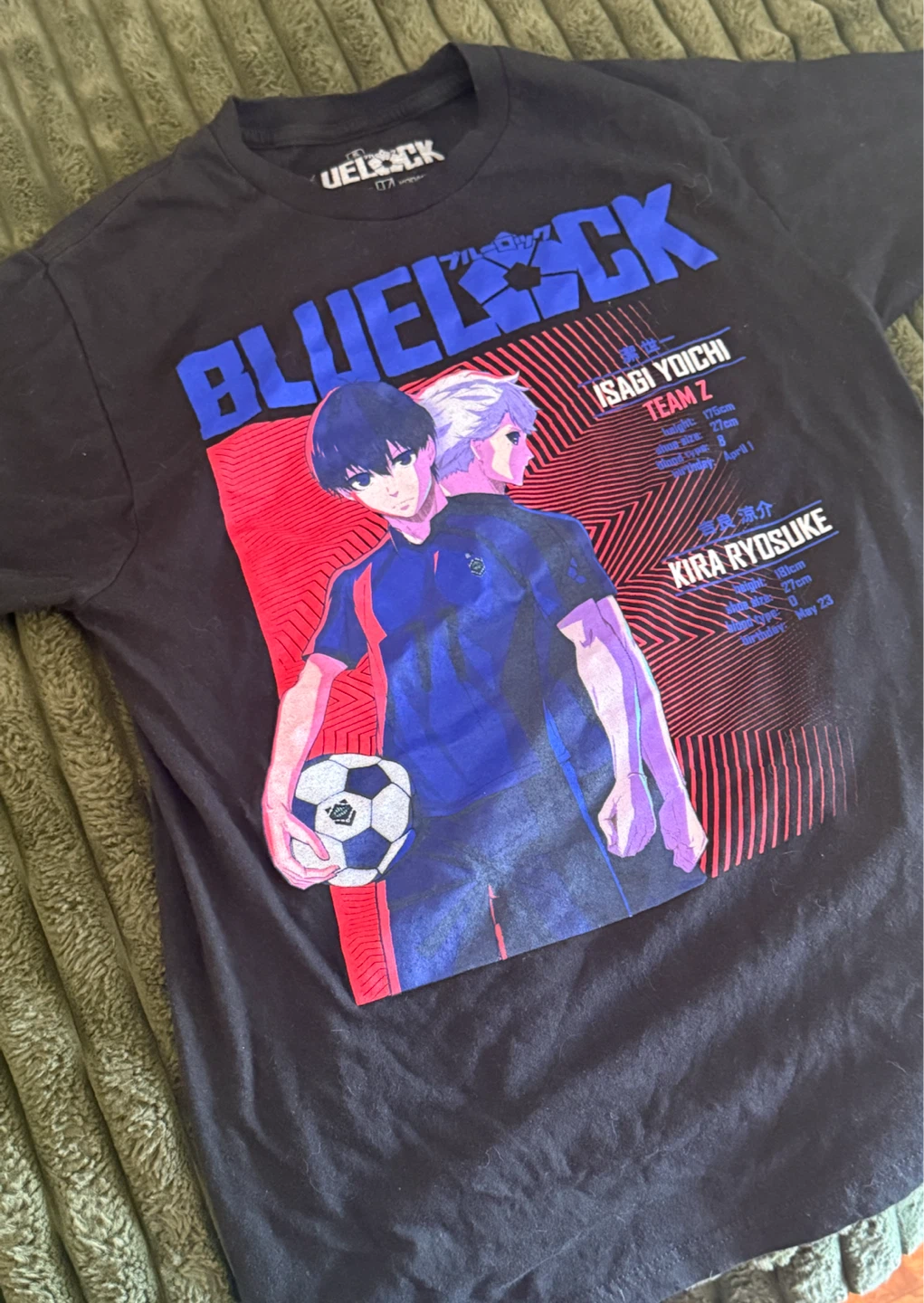 Blue lock T shirt