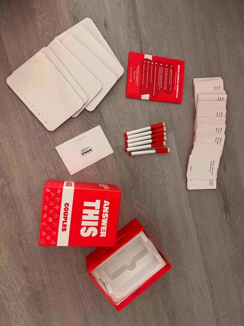 Answer This Couples Card Game - photo 3