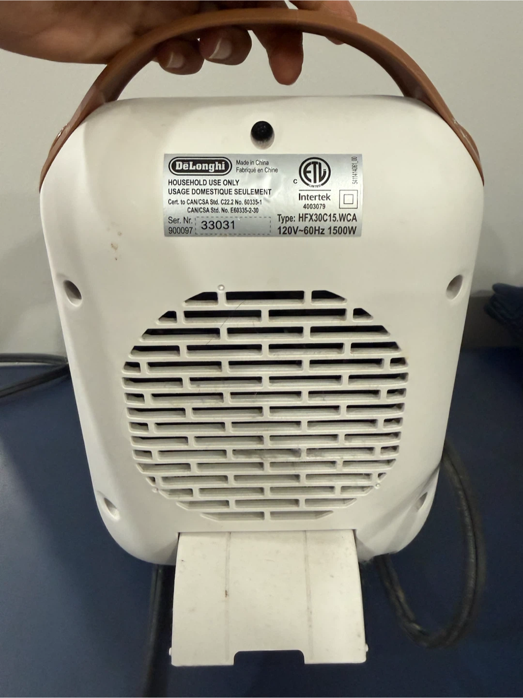 DeLonghi Capsule Ceramic Heater 1500 Watts - photo 5