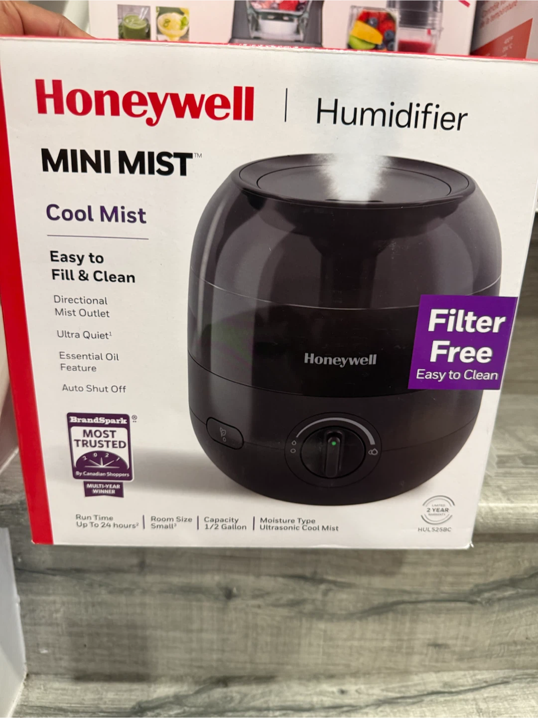Honeywell Mini Mist Cool Mist Humidifier