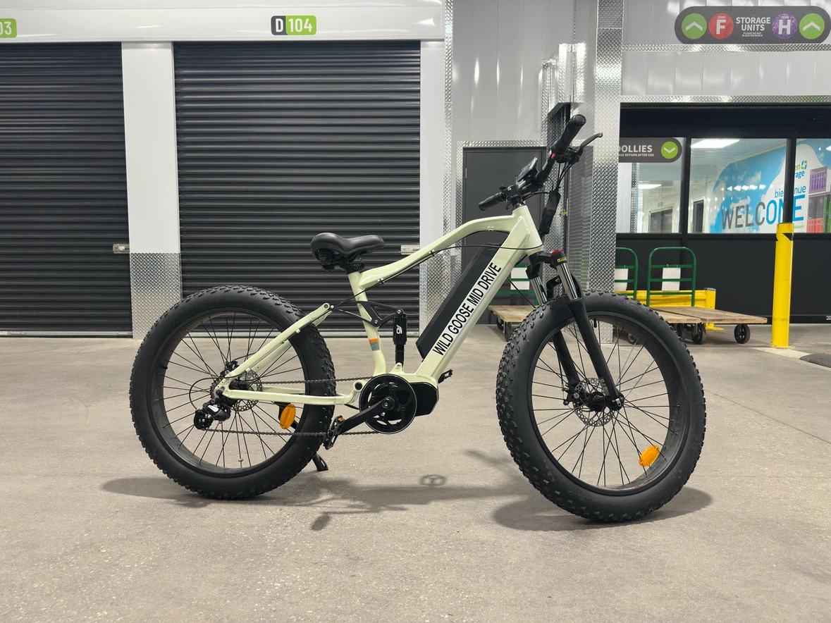 New - Daymak Wild Goose Mid-Drive Electric Fat Tire Bike - photo 2