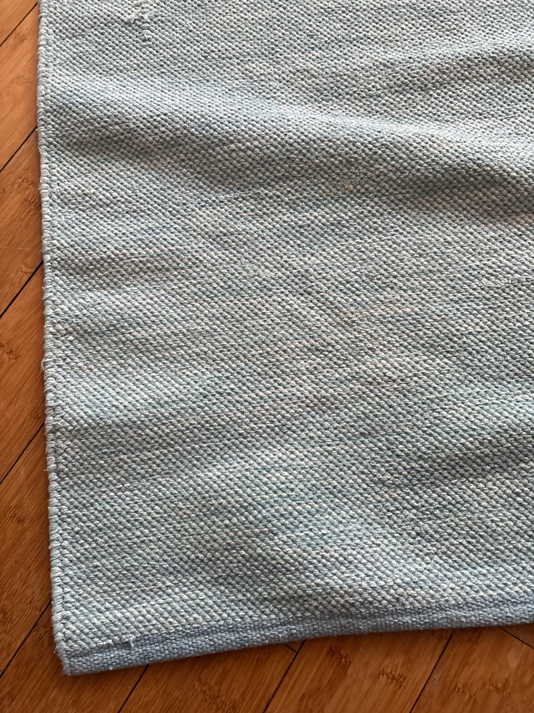 Light Blue Woven Yoga Mat - photo 2
