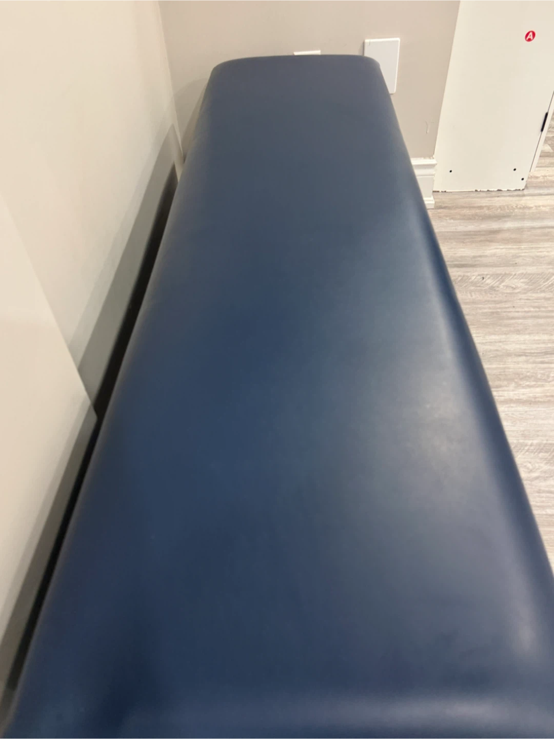 Blue Upholstered Bench - photo 3