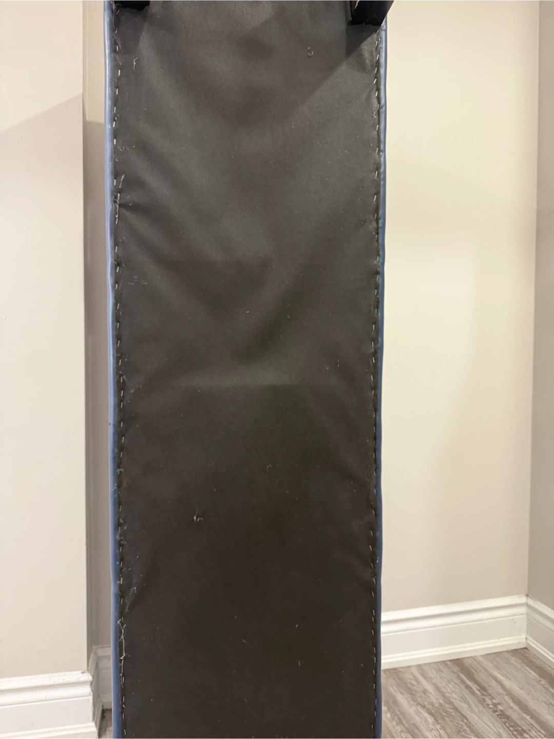 Blue Upholstered Bench - photo 4