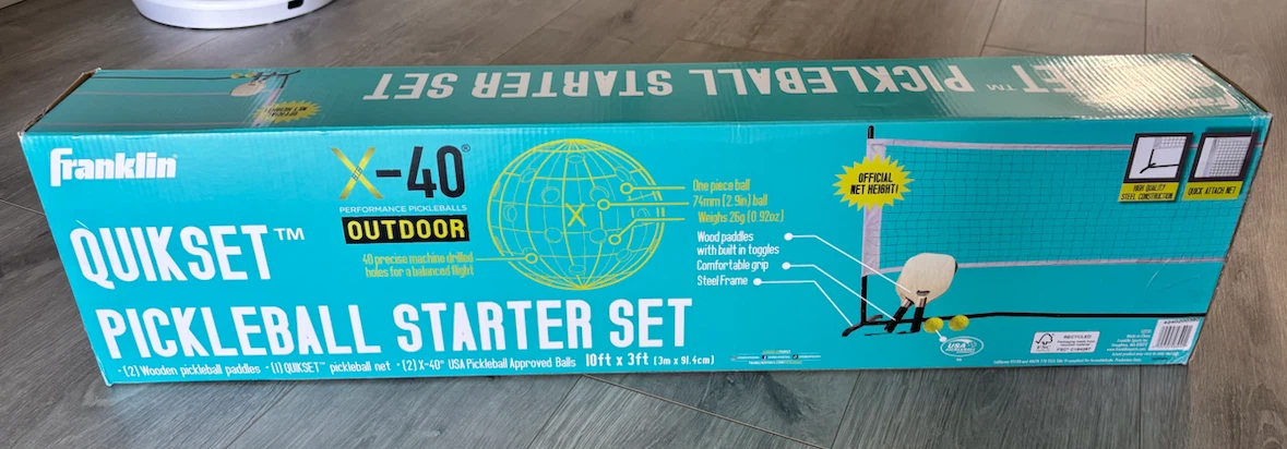 Franklin Sports Quikset Pickleball Starter Set