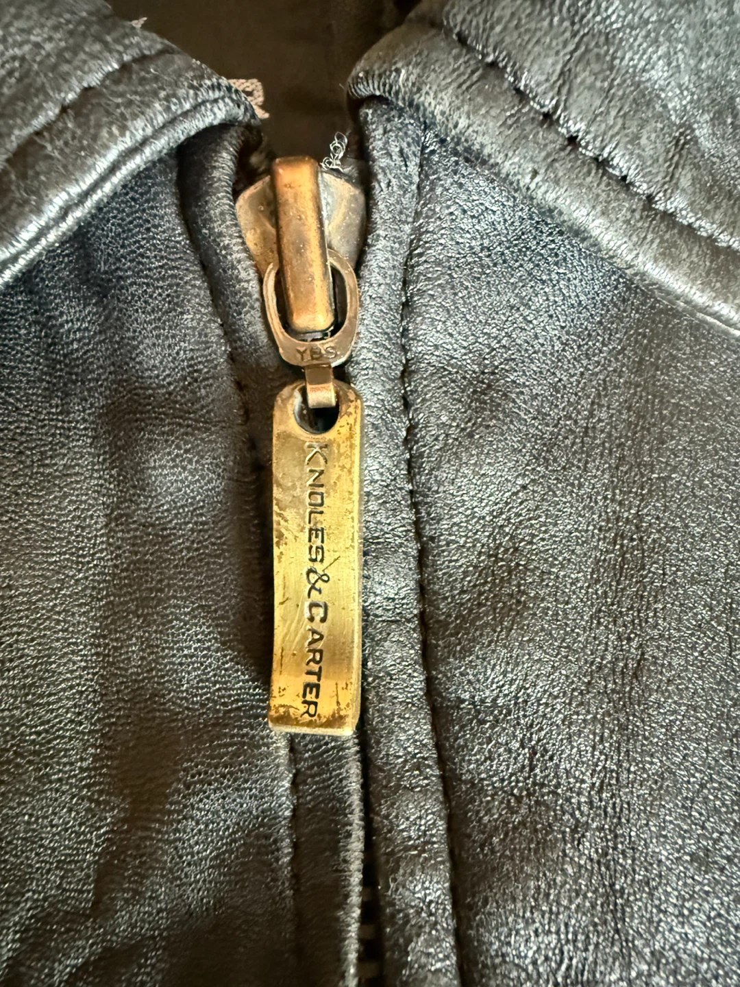 KNOLES AND CARTER LEATHER COAT - photo 3