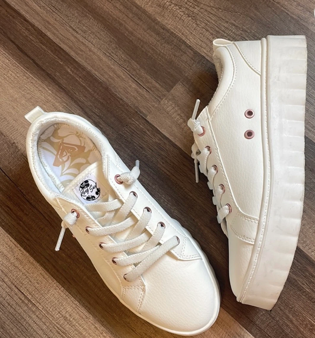 Roxy White Platform Sneakers - photo 4