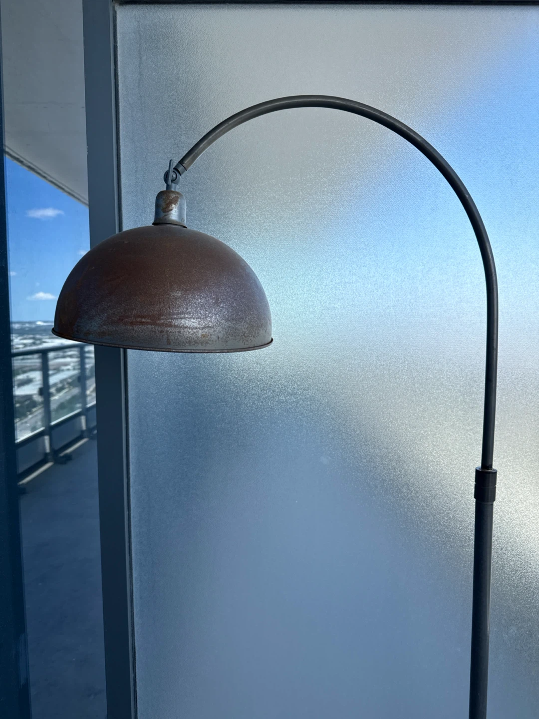 Arc Floor Lamp with Dome Shade - photo 3