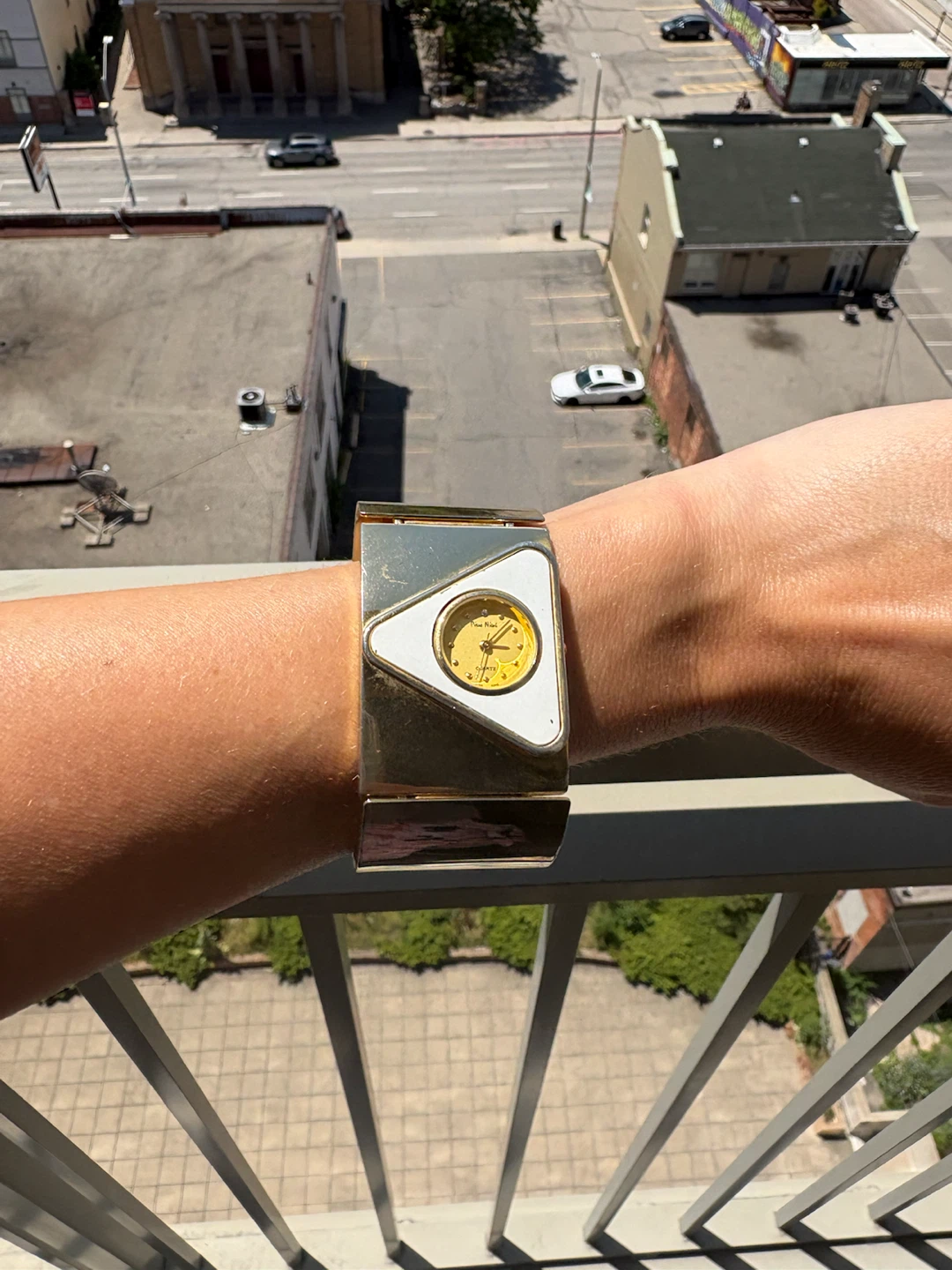 1980s Pierre Nicol cuff watch