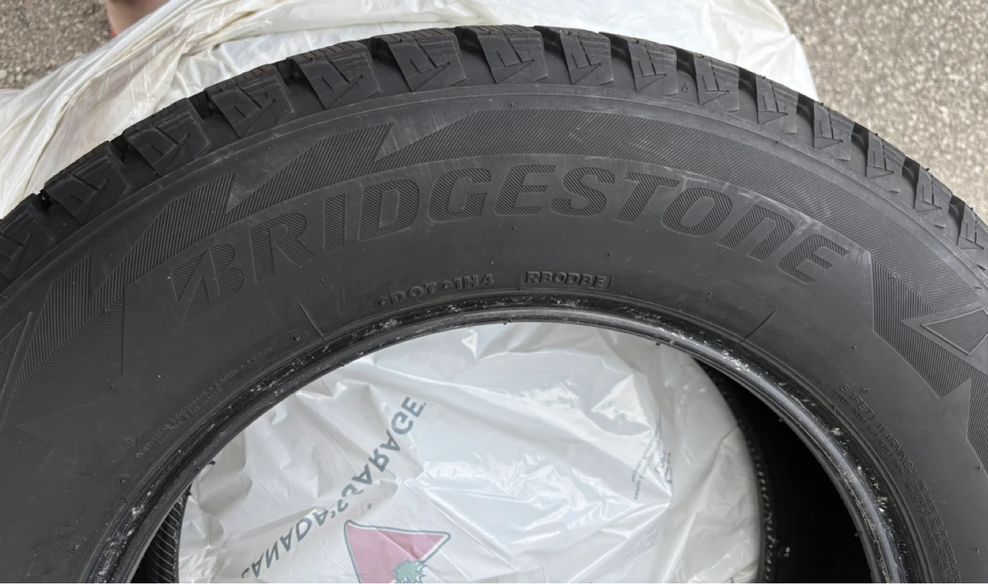 Bridgestone Blizzak P255/65R18 Snow Tire - photo 3