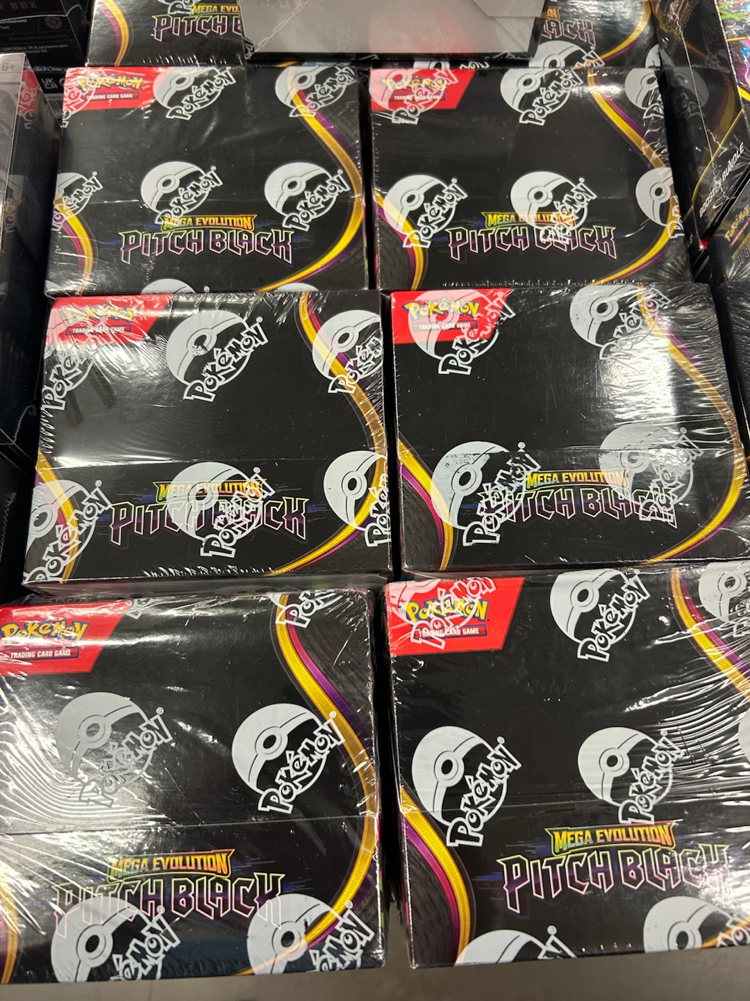 Pokémon Mega Evolution Pitch Black Trading Card Game Booster Box