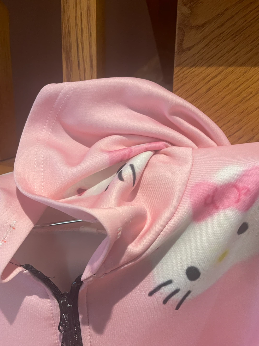 Pink Hello Kitty Zip-Up Hoodie - photo 3