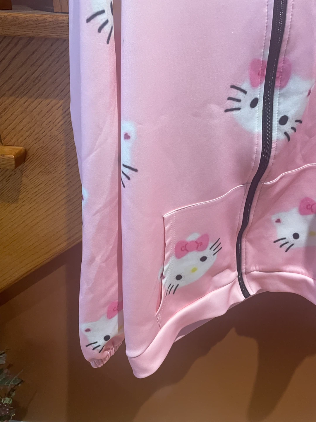 Pink Hello Kitty Zip-Up Hoodie - photo 4