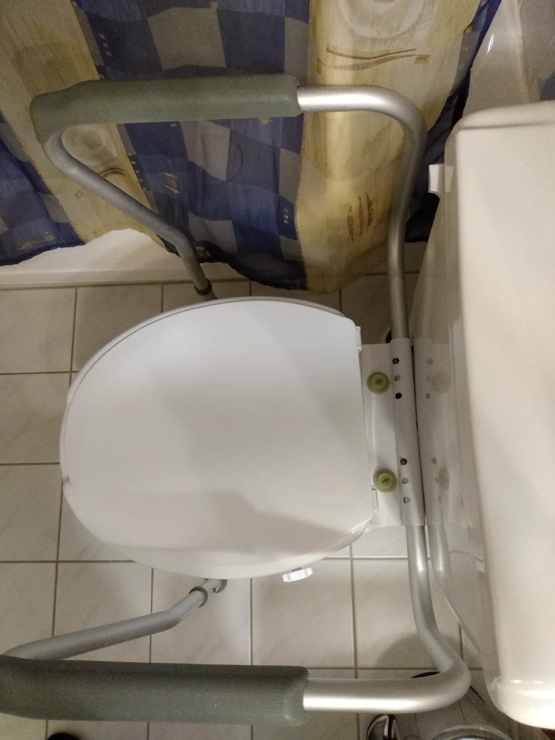 RAISED 5” TOILET SEAT WTH ARMS (SEE LISTING) - photo 3