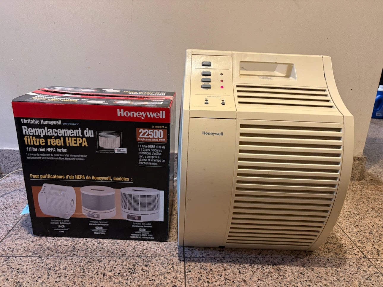Honeywell Air Filter 17400 plus extra Filter - photo 3