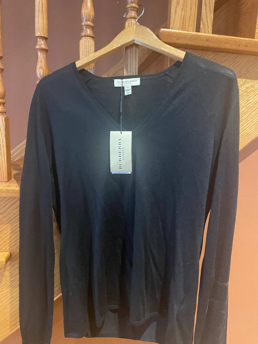 Burberry London V-Neck Sweater - XXL