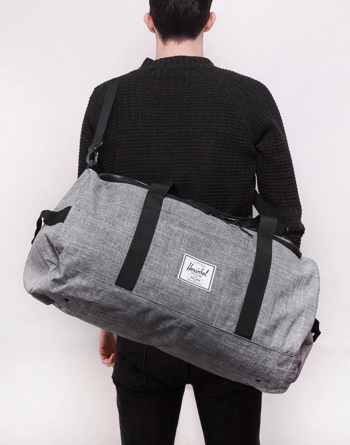 Herschel Grey Duffle Bag