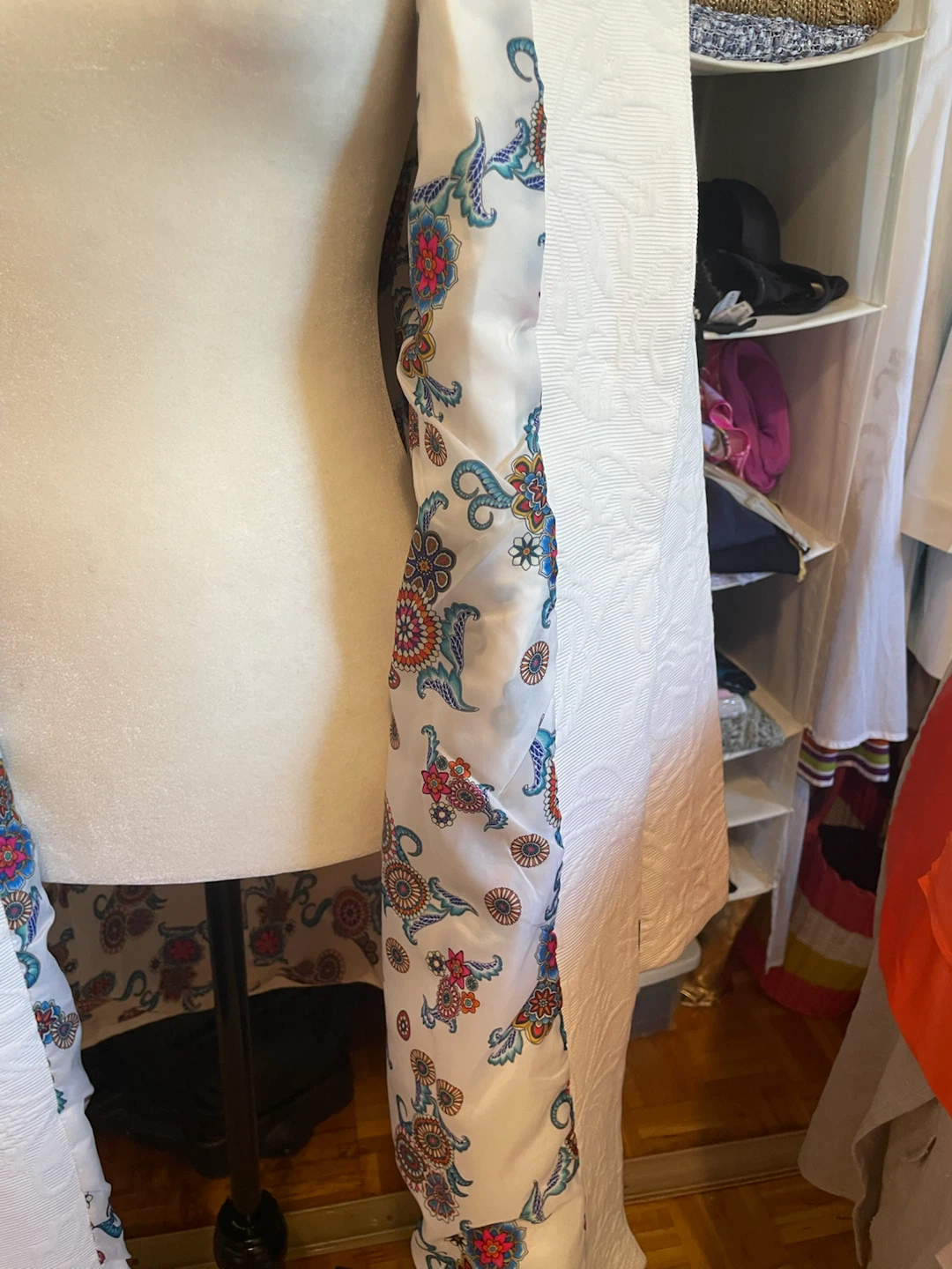 Desigual White Textured Coat - photo 3