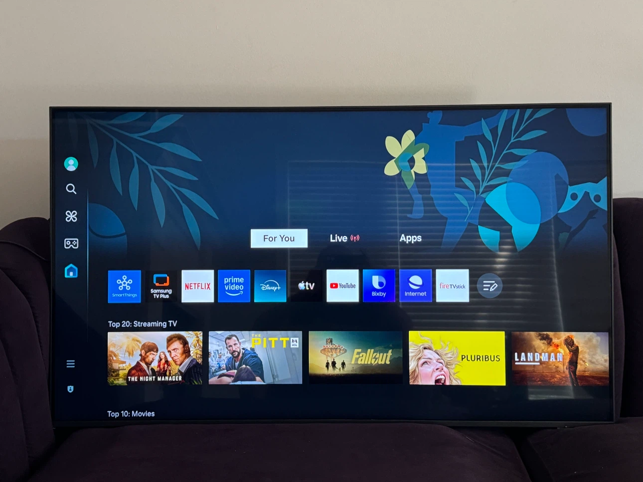 Samsung 50” Crystal UHD 4K Smart TV (UN50DU7100FXZC)