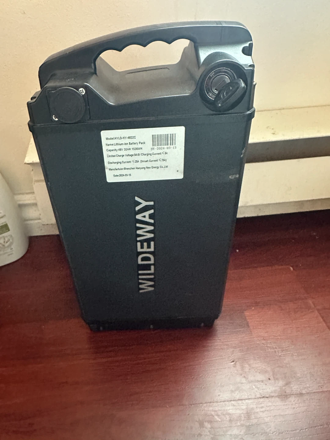 🔋 48V 32Ah E-Bike Battery – Great for Food Delivery - photo 2