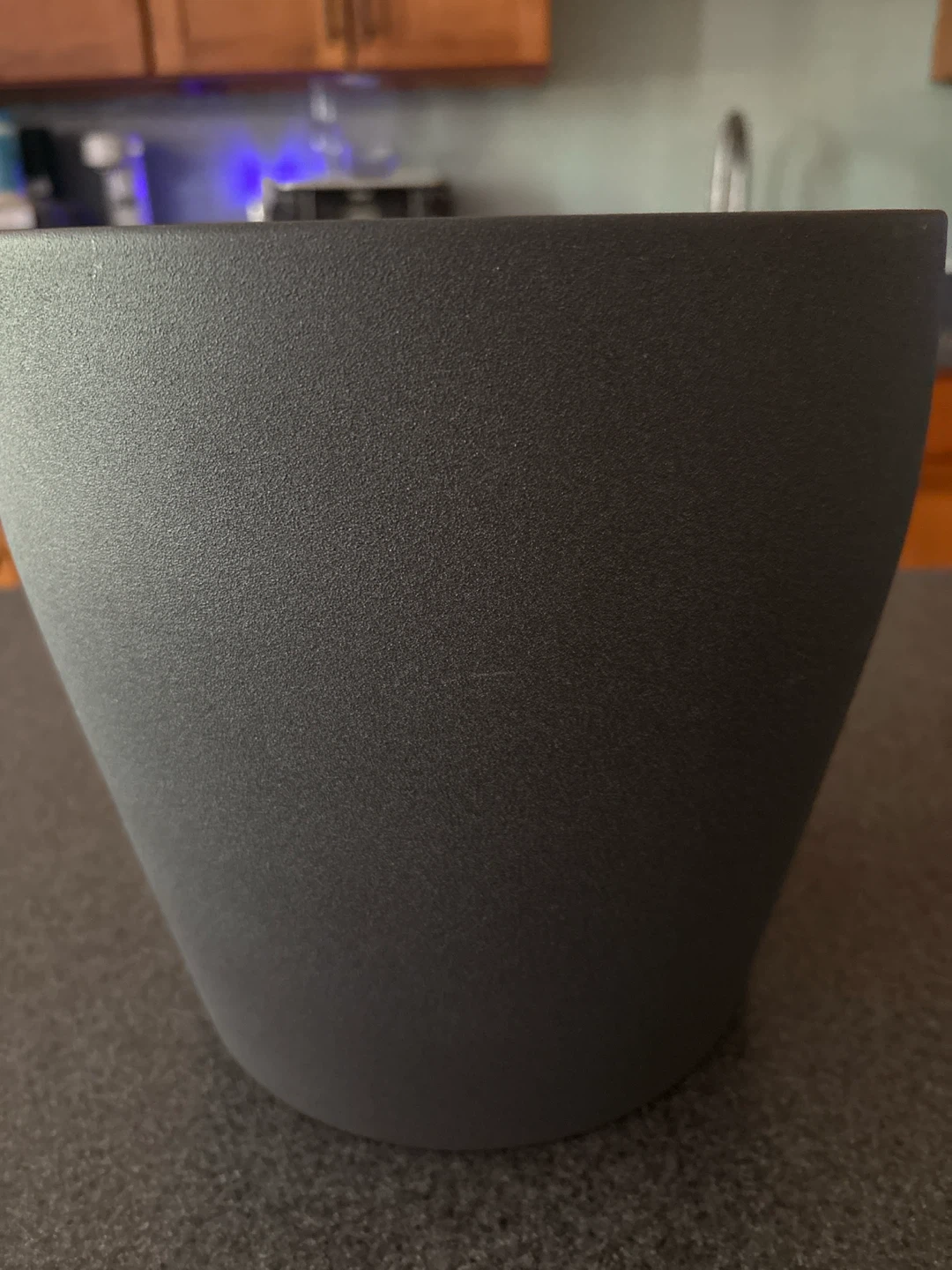Dark Gray Pot 9”X9”
