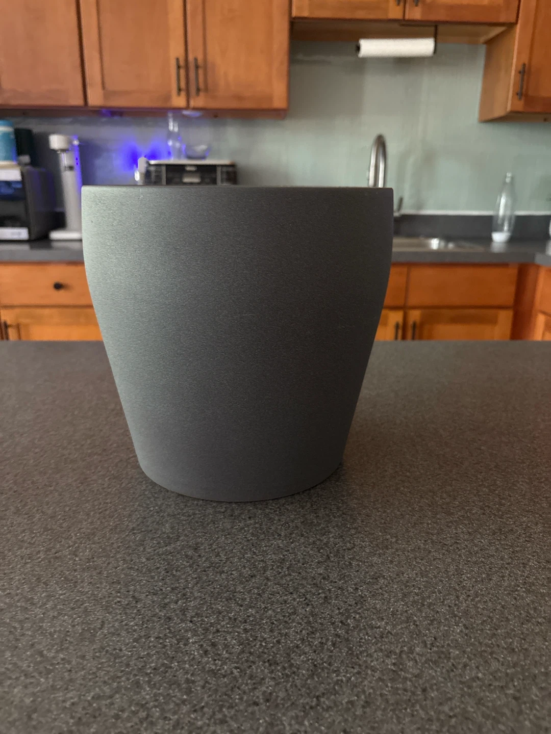 Dark Gray Pot 9”X9” - photo 2