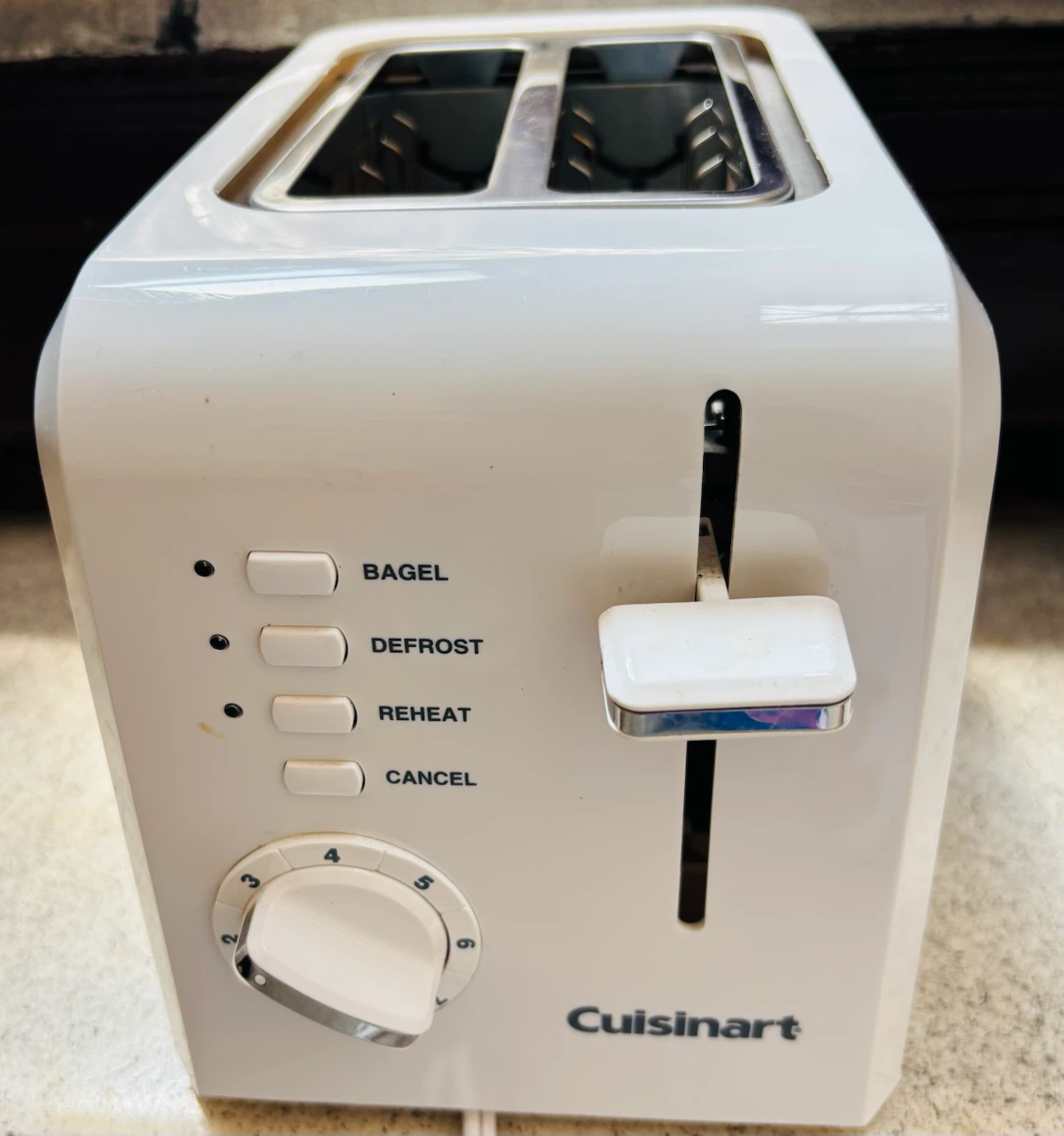 Cuisinart 2-Slice White Toaster - photo 2