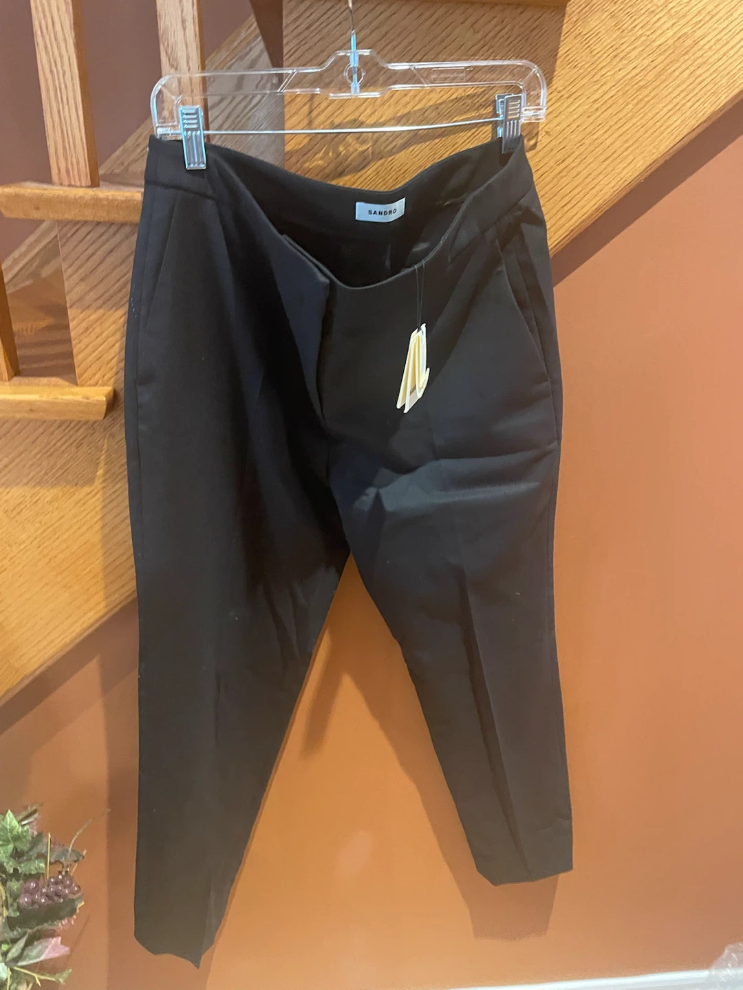 Sandro Black Trousers