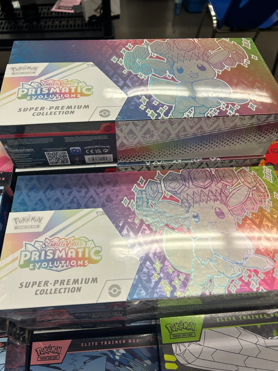 Pokemon Scarlet & Violet Prismatic Evolutions Super-Premium