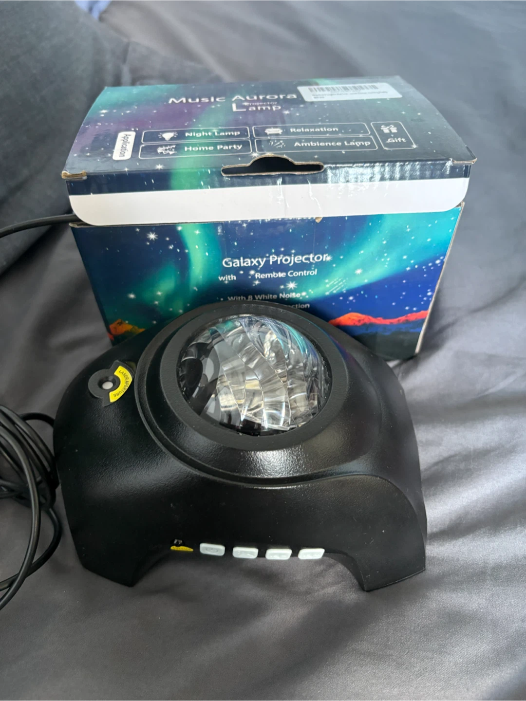 Galaxy Projector Music Aurora Lamp with Remote Control