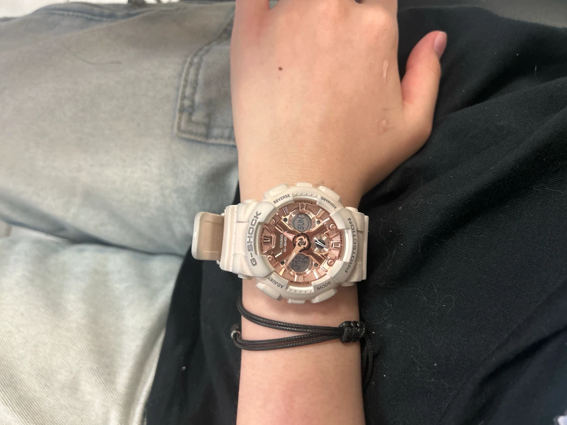 Casio G-Shock S Series GMA-S120MF-4A Watch - Baby Pink/Rose Gold