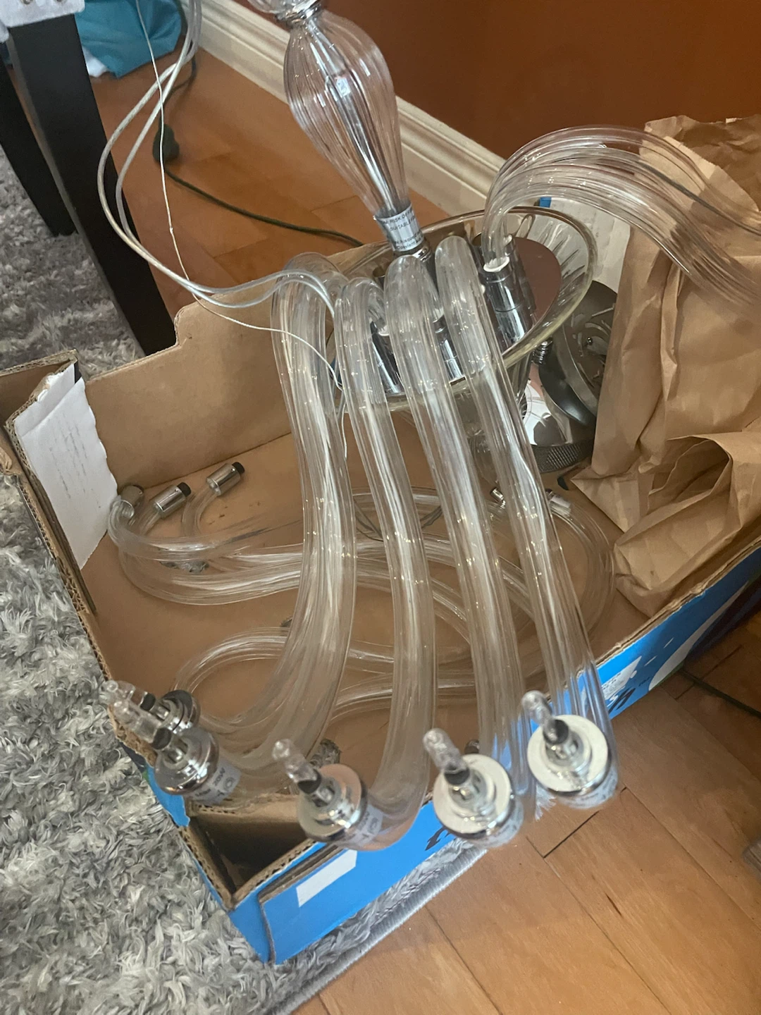 Modern Clear Chandelier