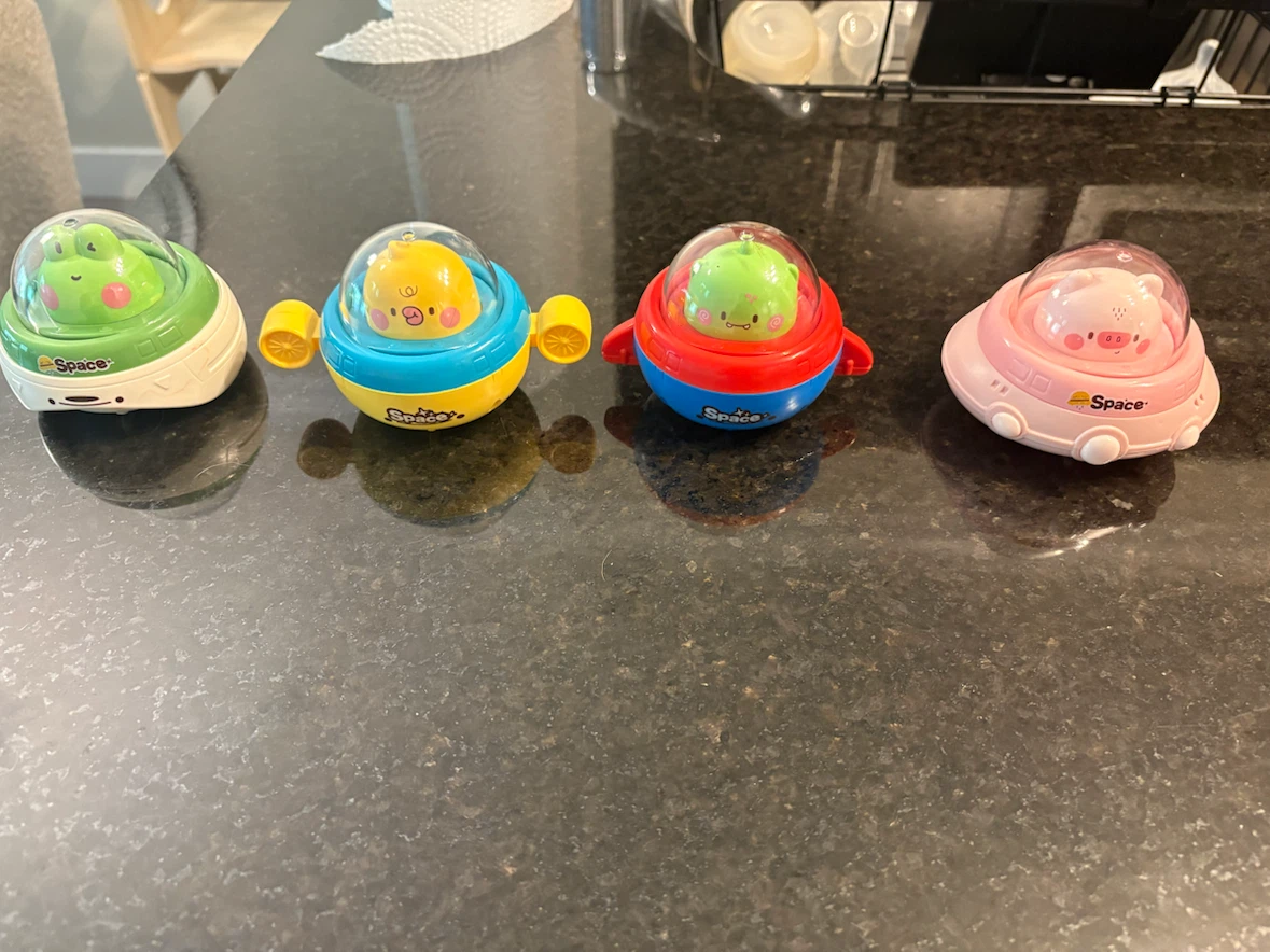 Press and Go Space Cars for Toddlers