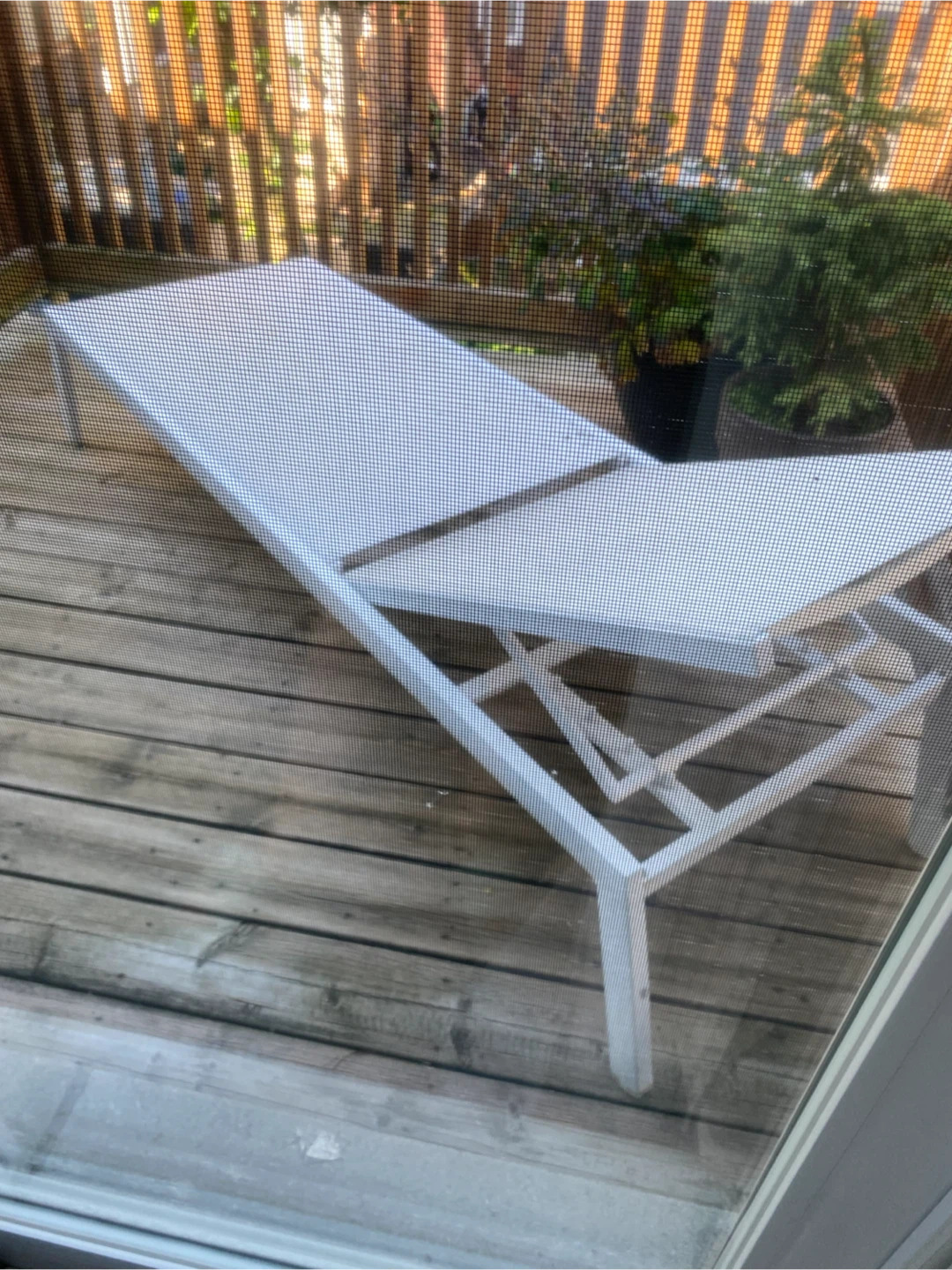 Article White Outdoor Chaise Lounge - photo 2