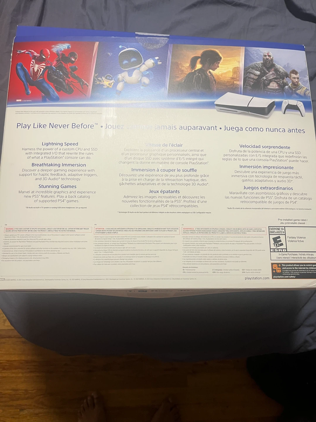 Sony PlayStation 5 (PS5) Disc Edition Console - photo 4